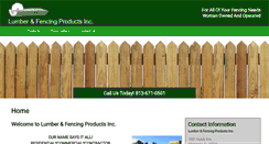 Desktop Screenshot of lumberandfencingproductfl.com